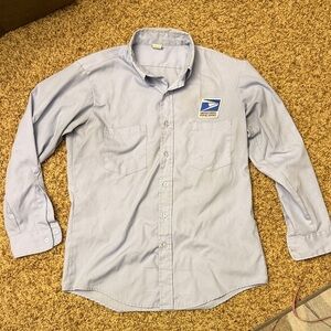 USPS Long Sleeve Button Down